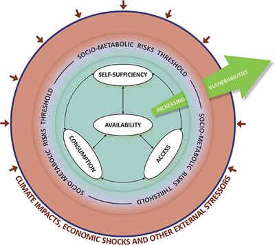 The resource (in)sufficiency of the Caribbean: analyzing socio-metabolic risks (SMR) of water, energy, and food